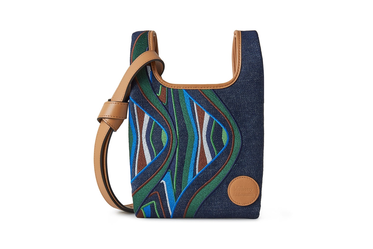 Mulberry x Priya Ahluwalia Capsule Collection SS22 Tote Bag Scarves