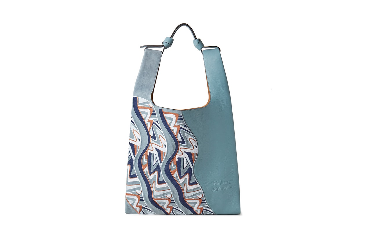 Mulberry x Priya Ahluwalia Capsule Collection SS22 Tote Bag Scarves