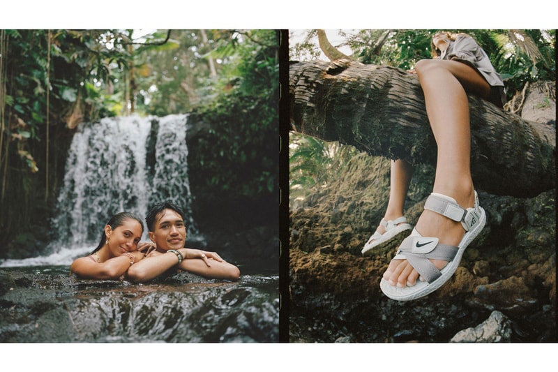 nike acg summer collection sustainable outdoor sandals air deschutz