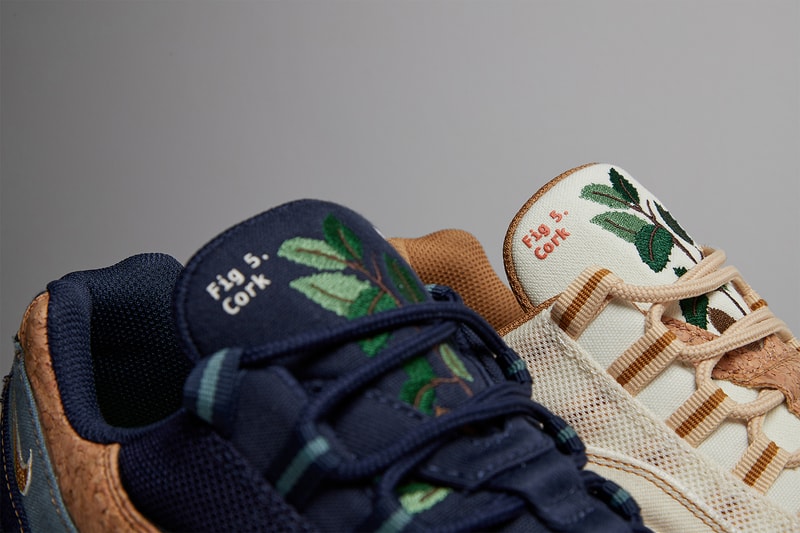 nike air max 95 am95 plant based sustainable pack cork coconut milk obsidian wheat blue footwear shoes kicks