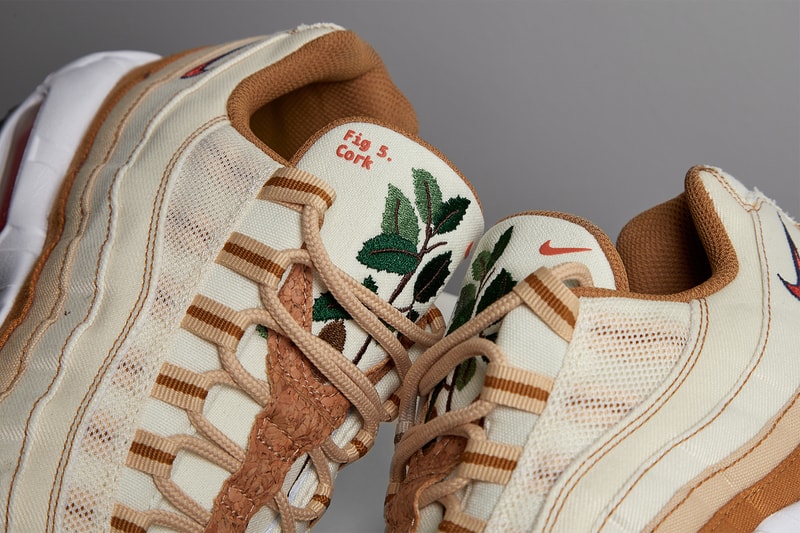 nike air max 95 am95 plant based sustainable pack cork coconut milk footwear shoes kicks