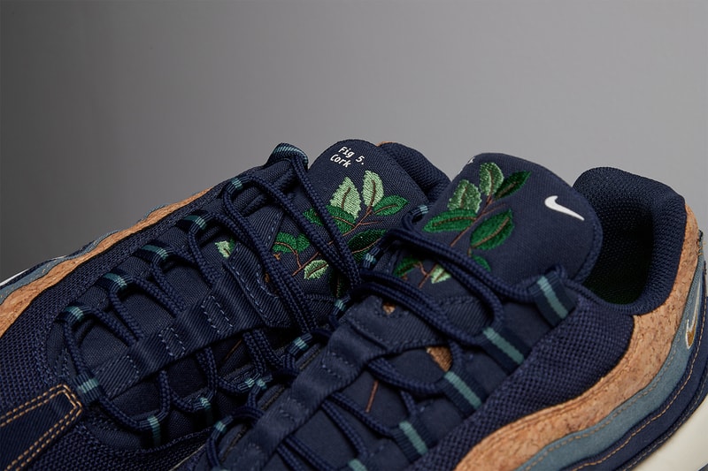 nike air max 95 am95 plant based sustainable pack cork obsidian wheat blue footwear shoes kicks