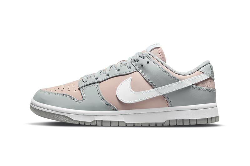 Muted Pink and Gray Tones Take Over Nike Dunk Low