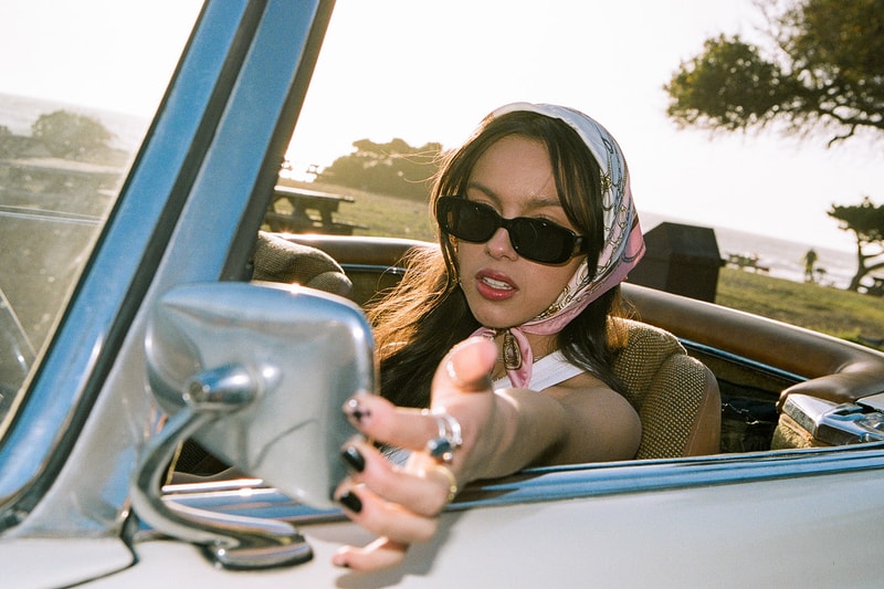 Olivia Rodrigo Launches Depop Sour Shop Clothing Accessories Scarves Creeper Platforms Boas
