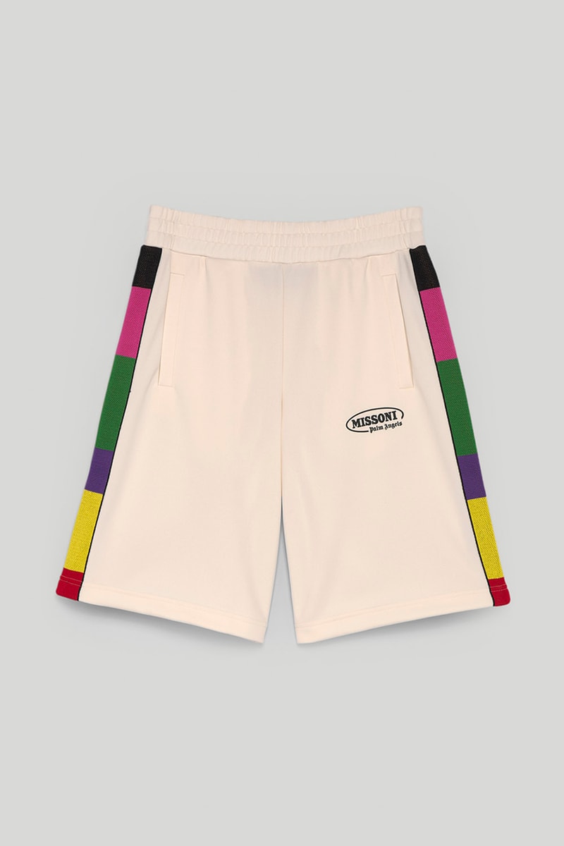 Palm Angels x Missoni Collaboration Apparel Footwear Accessories T-shirts Sweats Joggers Shorts Pants Hats Caps Bags