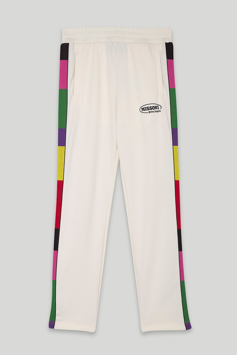 Palm Angels x Missoni Collaboration Apparel Footwear Accessories T-shirts Sweats Joggers Shorts Pants Hats Caps Bags