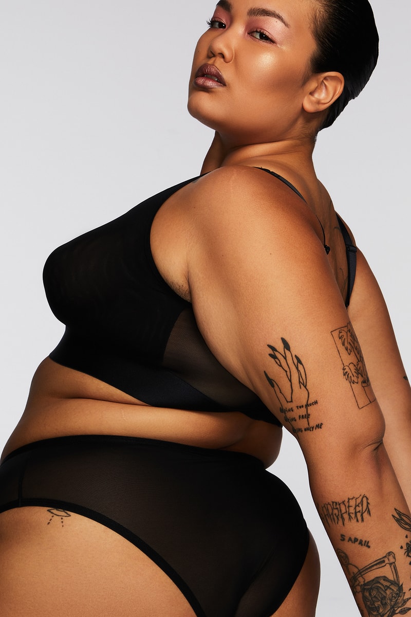 parade silky mesh bralettes underwear collection lingerie sustainable