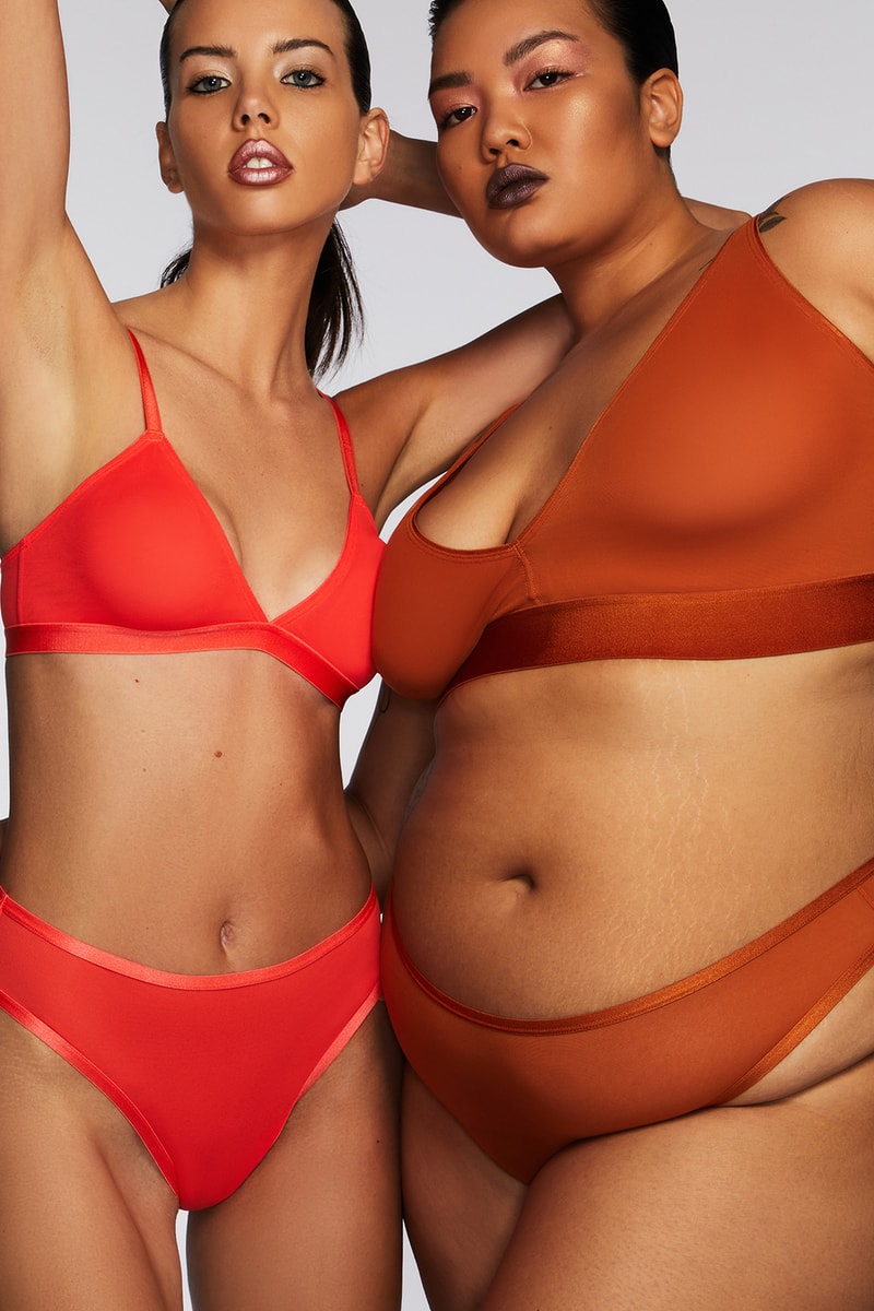 parade silky mesh bralettes underwear collection lingerie sustainable