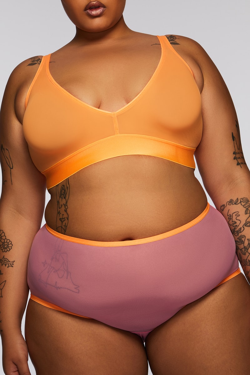 parade silky mesh bralettes underwear collection lingerie sustainable