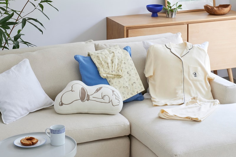 Peanuts UNIQLO Loungewear Collection Pajamas Pillow