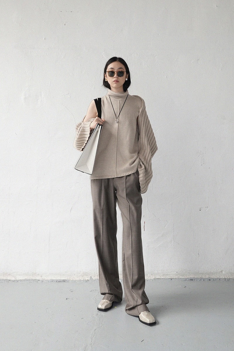 peter do first new york fashion week nyfw runway show sweater sunglasses necklace earrings bags 