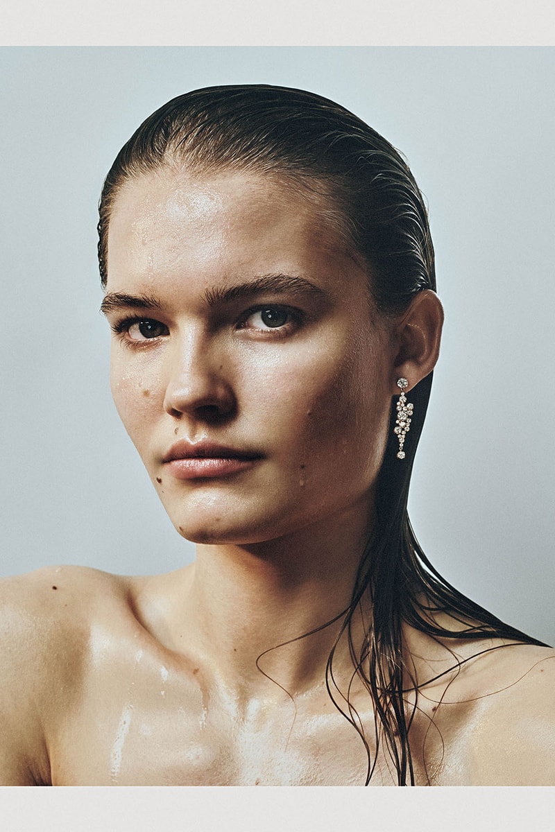 Sophie Bille Brahe "Splash Bleu" Jewelry Collection Fall Winter 2021 Necklace Earrings Diamonds Pearls Gold Silver