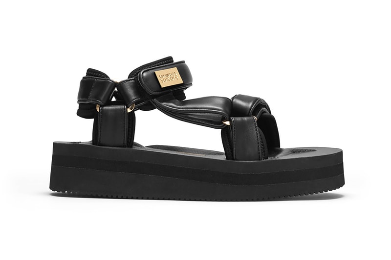 suicoke tom woods sandals slides depa collaboration footwear black lateral