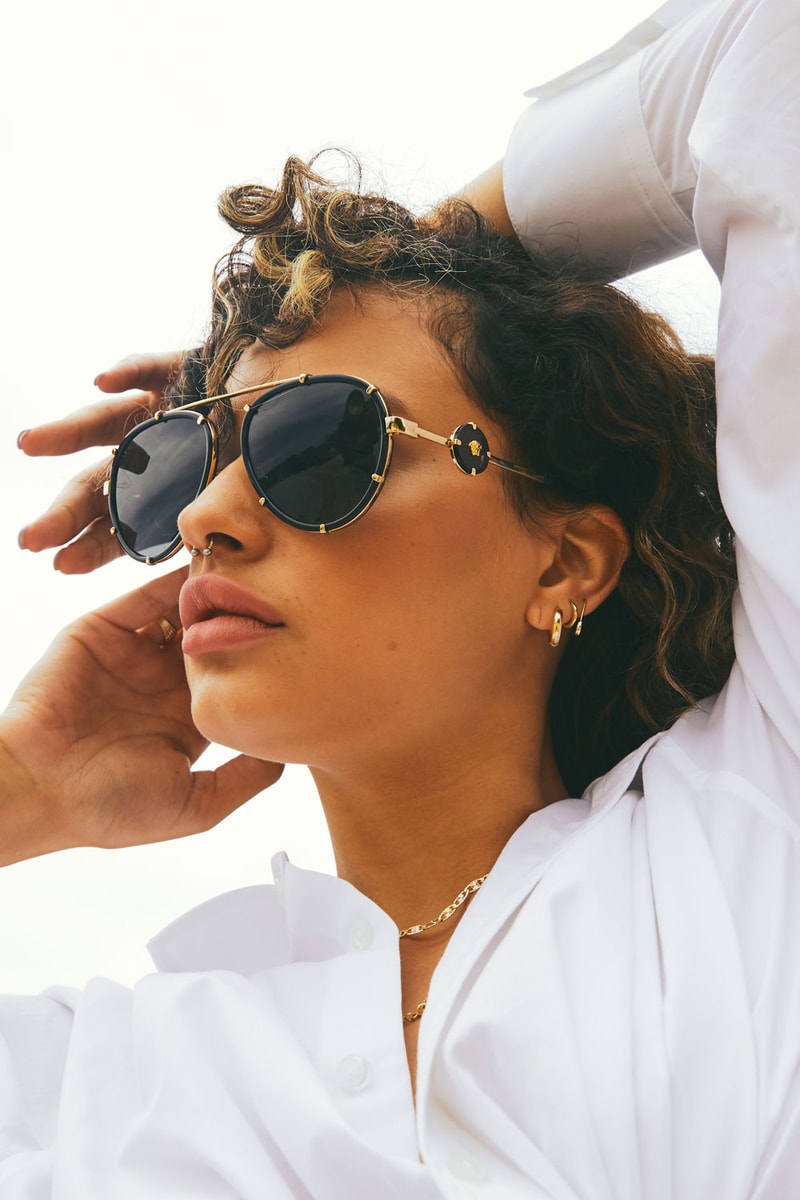 versace sunglass hut anniversay womens new sunglasses collection release VE2232 VE4405