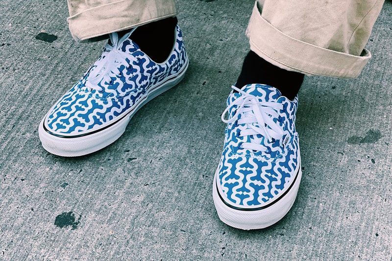 supreme vans spring 2021 sneakers collaboration skate era blue