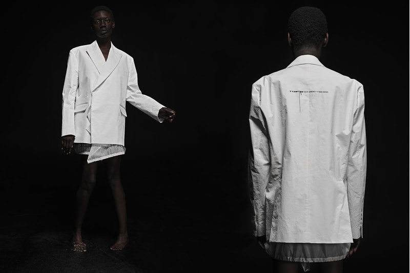 ttswtrs fall winter collection lookbook water series silk dresses jackets release info