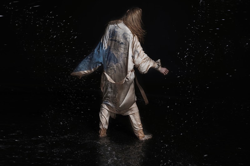 ttswtrs fall winter collection lookbook water series silk dresses jackets release info