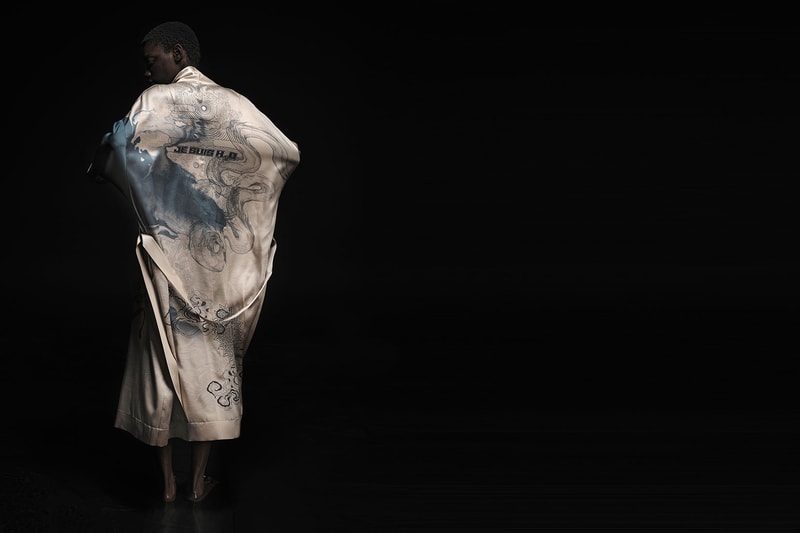 ttswtrs fall winter collection lookbook water series silk dresses jackets release info