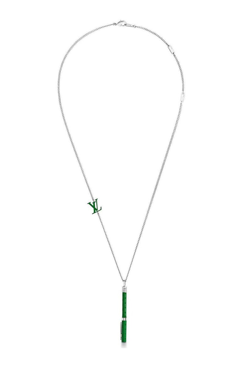 louis vuitton virgil abloh pen necklaces fw21 accessories