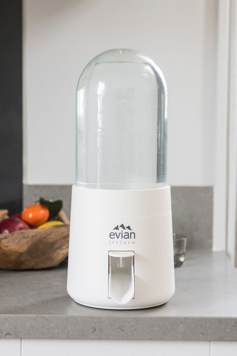 virgil abloh renew water fountain design sustainable