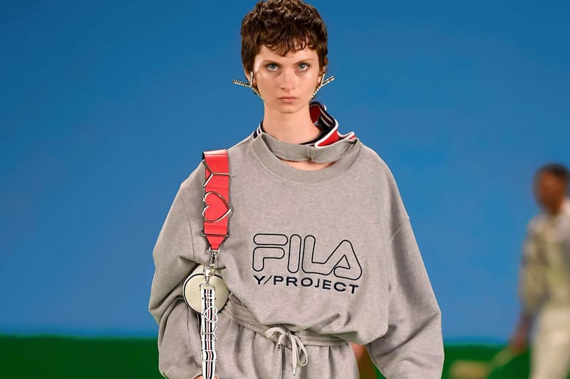 Y/Project Reveals FILA Collaboration on SS22 Runway