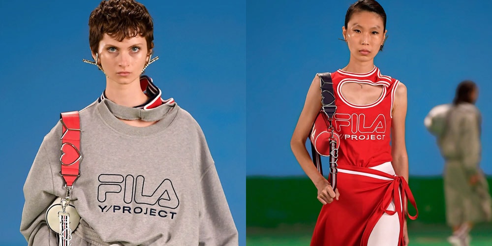 Y/Project Unveils FILA Collab on SS22 Runway | Hypebae