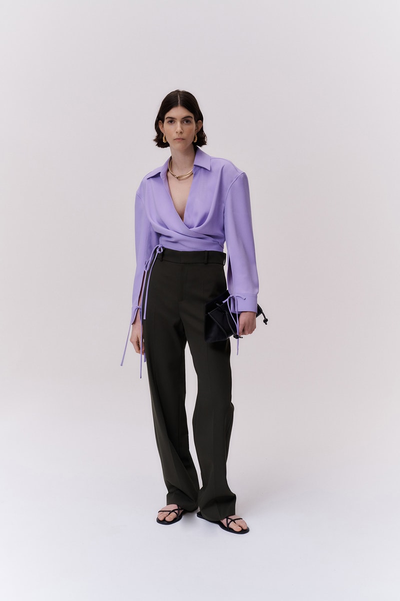yuzefi fall winter ready to wear collection lookbook sustainable shirt pants sandals