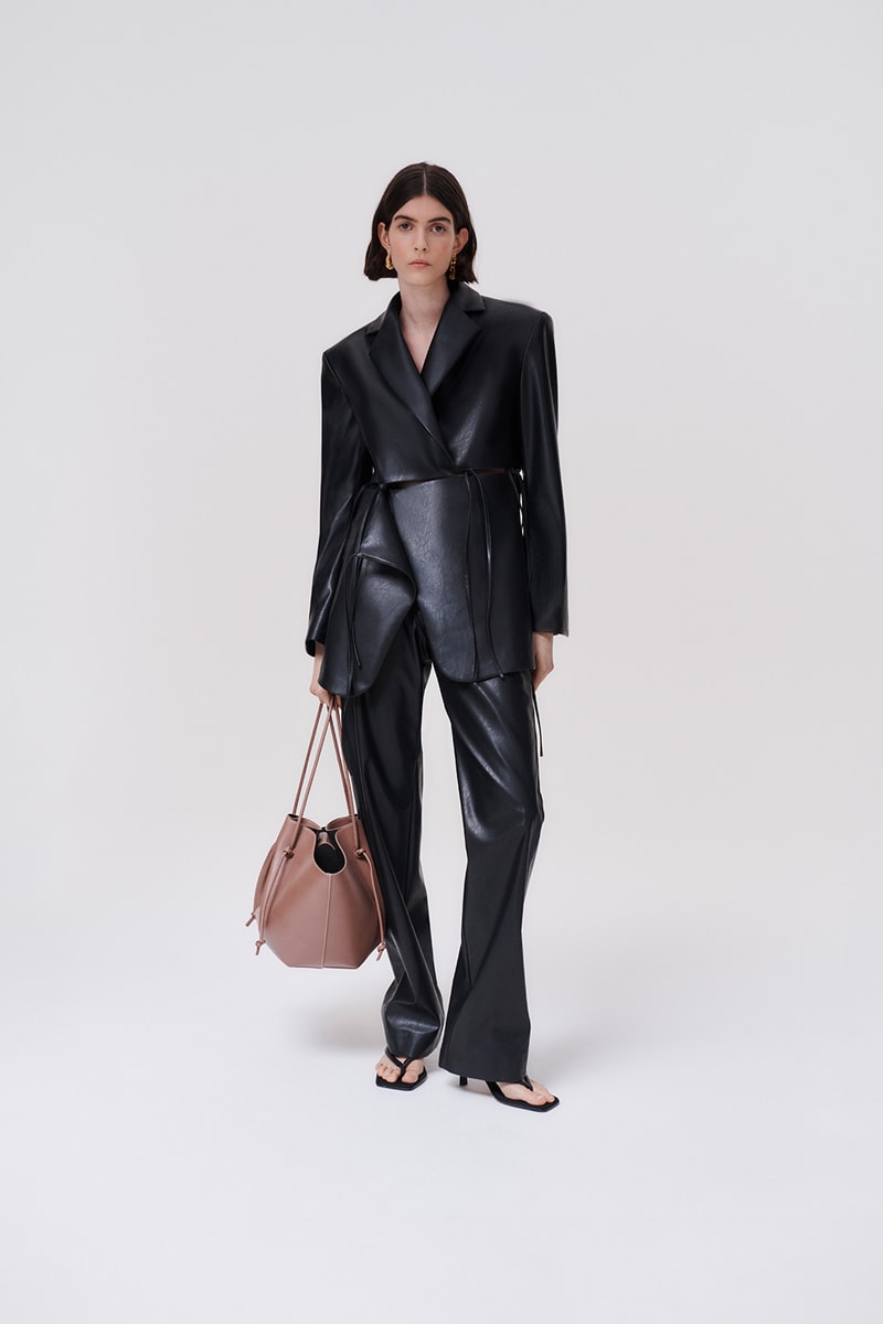 yuzefi fall winter ready to wear collection lookbook sustainable outerwear jacekt pants