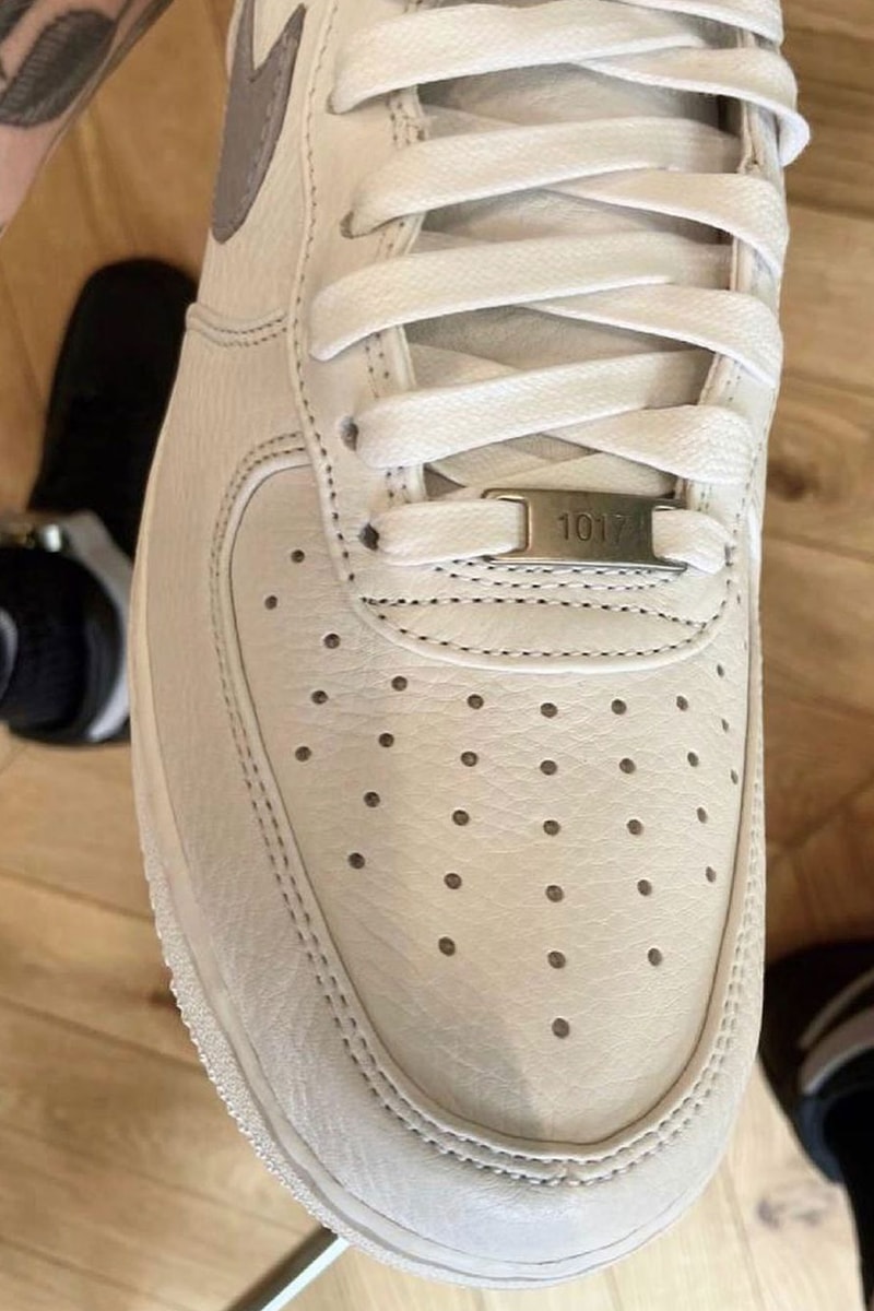 1017 alyx 9sm matthew williams nike air force 1 af1 high collaboration white toe box shoelaces