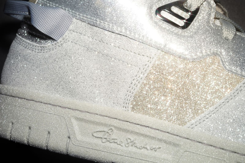 Acne Studios 08STHLM High Glitter Sneakers Footwear Shoes Kicks White Silver Gray