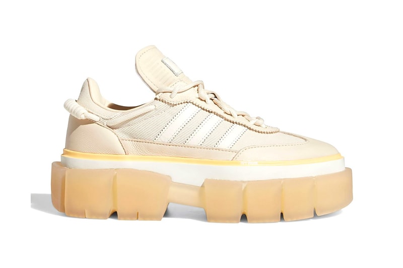 Beyonce IVY PARK adidas Originals Super Super Sleek Sneakers Collaboration Shoes Kicks Footwear Beige