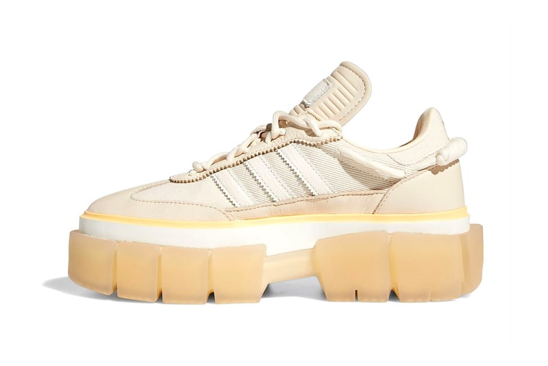 Beyonce IVY PARK adidas Originals Super Super Sleek Sneakers Collaboration Shoes Kicks Footwear Beige