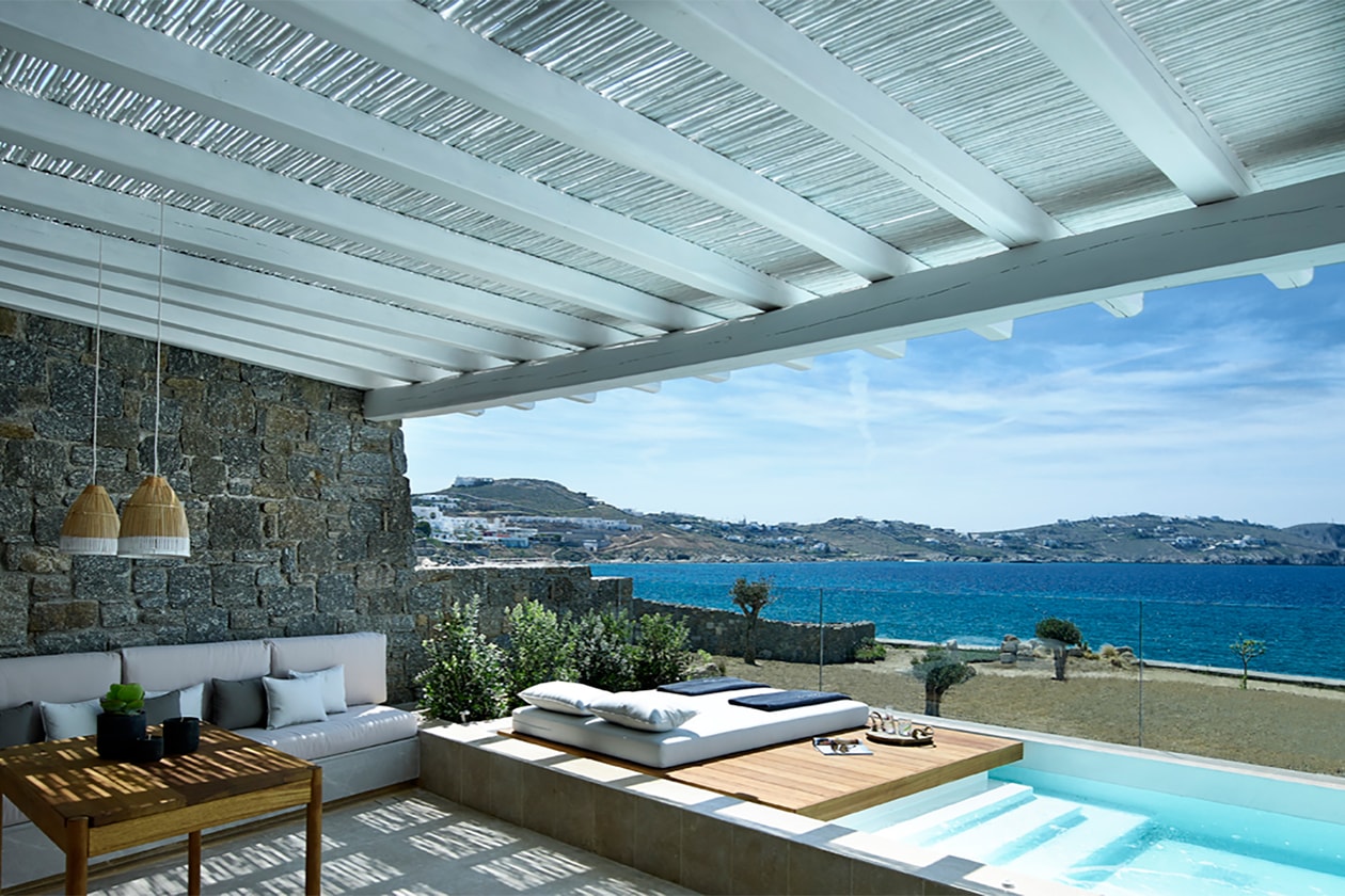 Canaves Oía Epitome Katikies Mykonos Hotel Luxury Resort Villa Greek Island Greece Travel Infinity Pool Ocean Sea Sunset Private