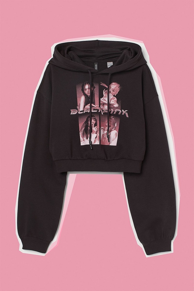 BLACKPINK H&M Merch Collection Collaboration Jisoo Jennie Rose Lisa