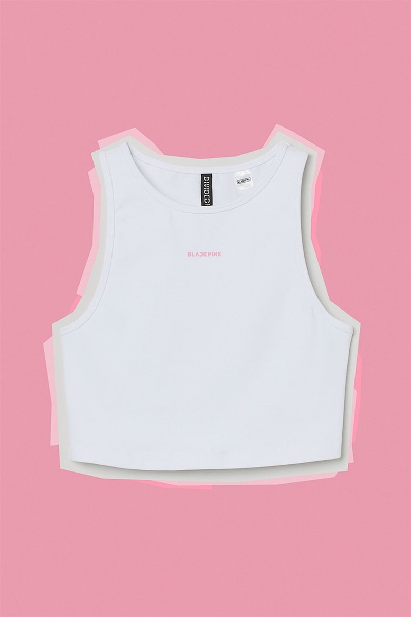 BLACKPINK H&M Merch Collection Collaboration Jisoo Jennie Rose Lisa