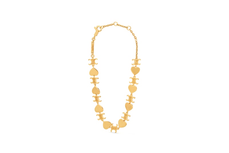 celine chinese valentines day collection gold necklace