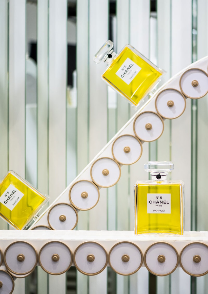 chanel Factory No.5 Pop-Up Perfume Fragrance Hong Kong