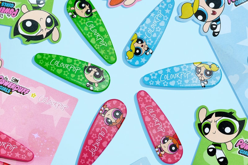 ColourPop The Powerpuff Girls Makeup Collaboration Hair Clip Blossom Bubbles Buttercup