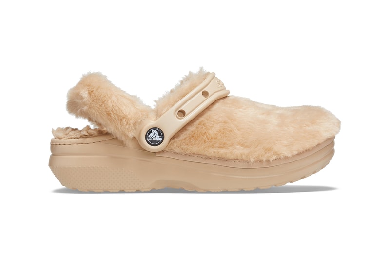 Crocs Fall/Winter 2021 Collection Classic Fur Sure Mammoth Fuzz-Lined