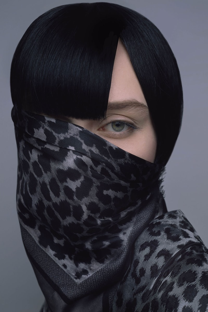 Dior Fall Winter 2021 Silk Scarves Leopard Animal Print Steinberg