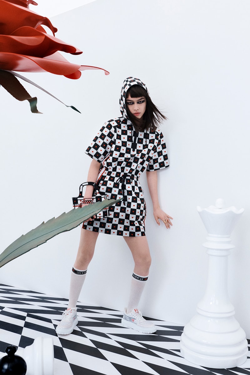 dioramour womens capsule collection pop up store hong kong bucket hat jacket shorts 
