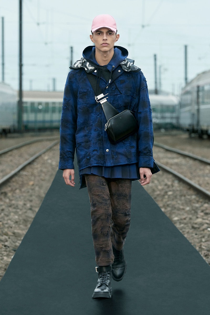 givenchy spring 2022 resort precollection matthew m williams rimowa graphic artist chito runway watch release date airbrush graffiti print 