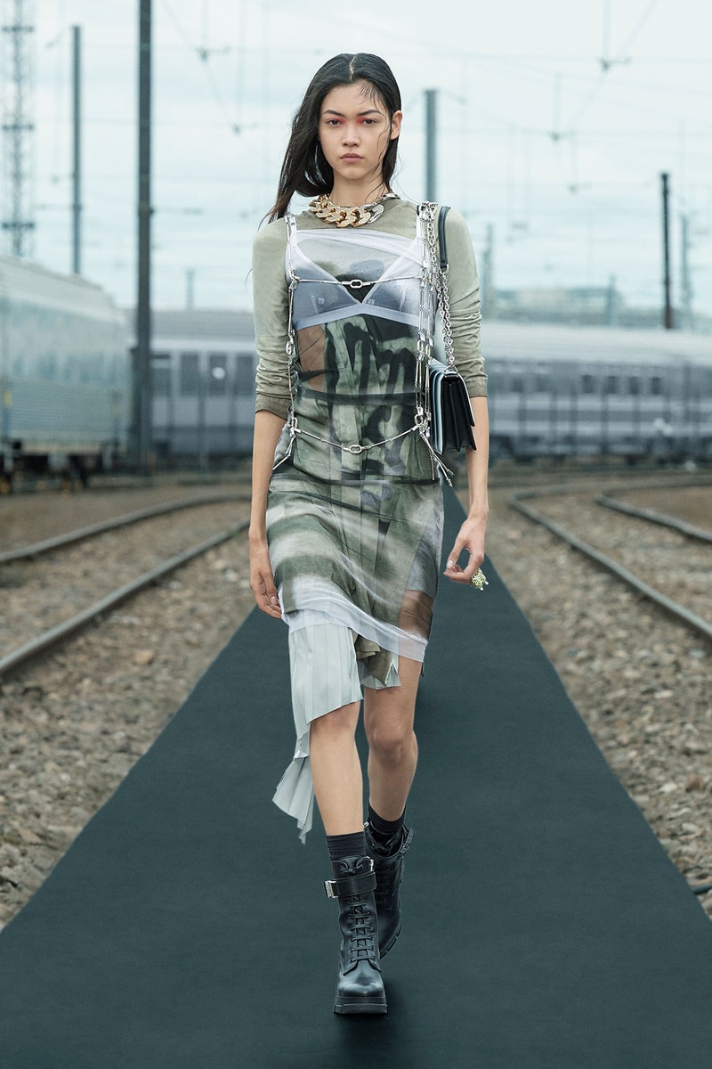 givenchy spring 2022 resort precollection matthew m williams rimowa graphic artist chito runway watch release date airbrush graffiti print 