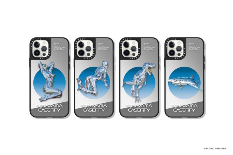 Casetify Hajime Sorayama Tech Accessories Collaboration Logo Artwork