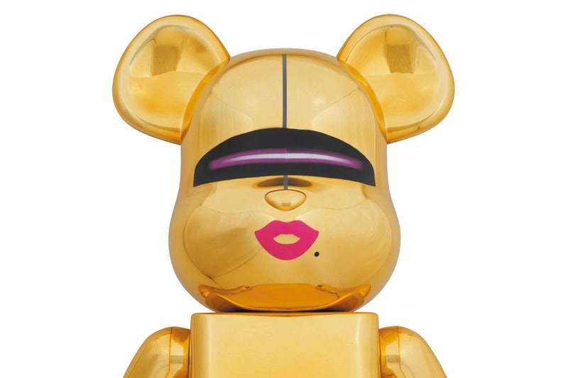 medicom toy bearbrick hajime sorayama collaboration 2g tokyo head detail