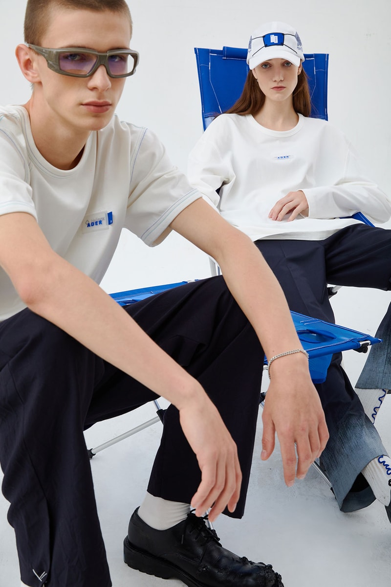 ADERERROR Helinox Collaboration Blue to Camping Outdoor Chair Apparel Price Where to Buy