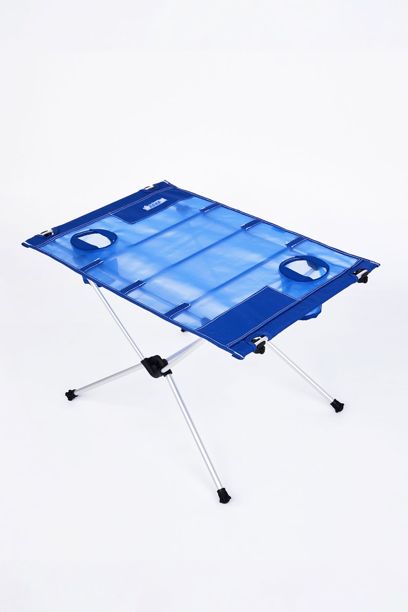 ADERERROR Helinox Collaboration Blue to Camping Outdoor Chair Apparel Price Where to Buy