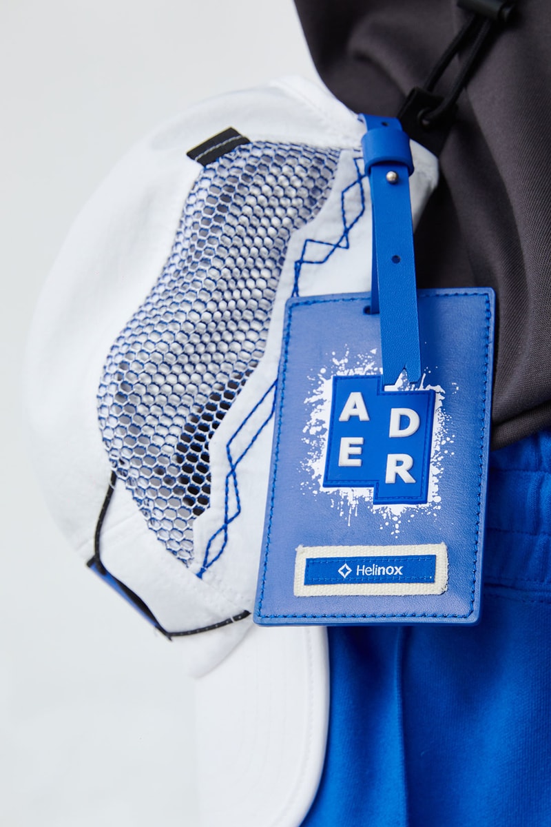 ADERERROR Helinox Collaboration Blue to Camping Outdoor Chair Apparel Price Where to Buy