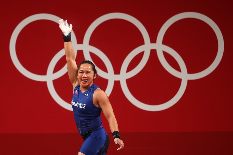 Hidilyn Diaz Philippines Olympic Gold Medal Weightlifter Athlete 