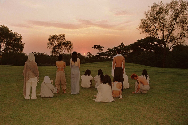 Hyein Seo Spring/Summer 2021 SS21 Moon Palace Editorial Sunset
